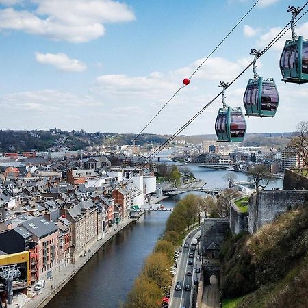 Les Cerisiers - Duplex De Standing Au Centre De Namur Luaran gambar